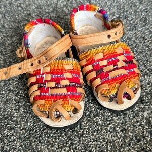 Authentic Colorful Mexican sandals